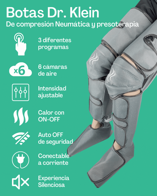 Los beneficios de las botas de compresión
