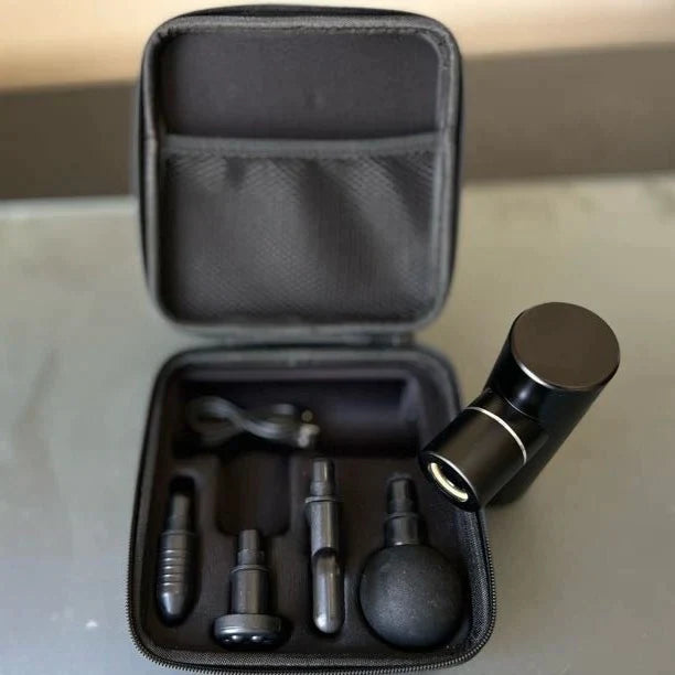 (2x1) Pistola de Masaje Profundo Dr. Klein® + Masajeador de Pies Shiatsu Max®